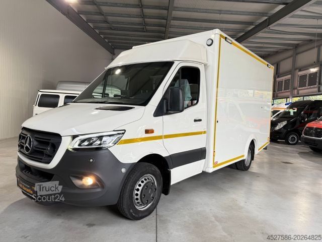 Vrachtwagen met bakwagen MERCEDES-BENZ Sprinter III 519*RTW*KOFFER*WOHNMOBIL*3.5T*AHK