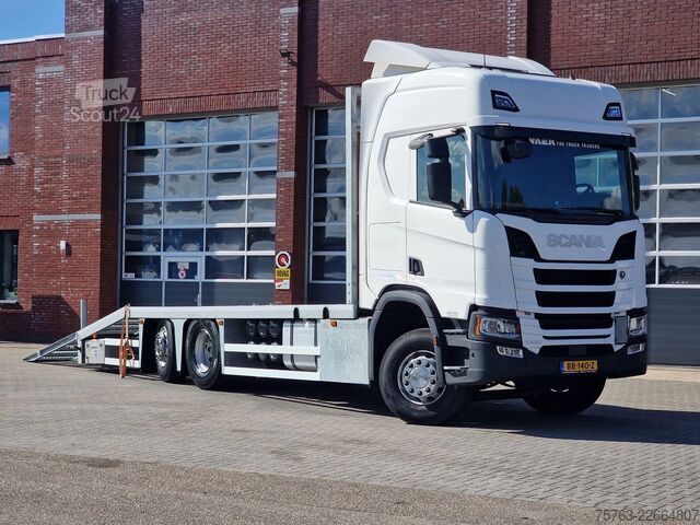 Fourgon porte-voitures Scania R450 Highline 6x2*4 - New Flatbed - Ramps - Ful...