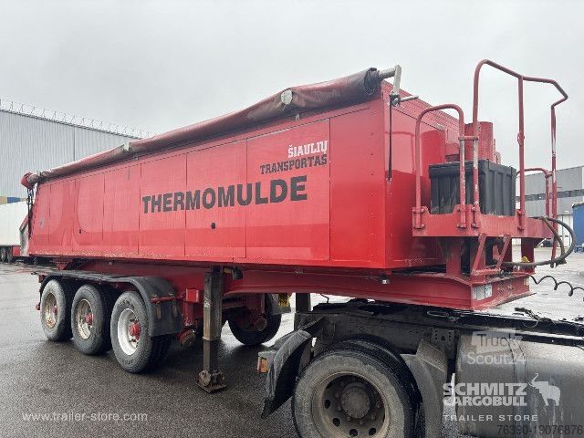 Polpriklopnik kiper Meierling Semitrailer Tipper Alu-square sided body 23m³