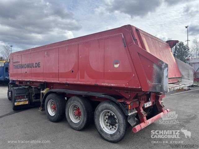 Polpriklopnik kiper Meierling Semitrailer Tipper Alu-square sided body 23m³