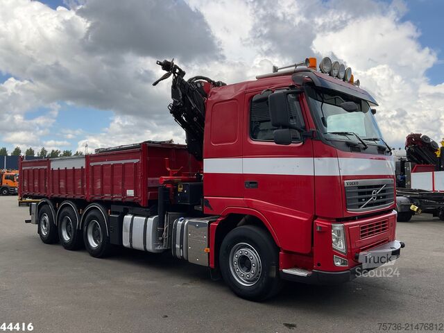 Camion-grue Volvo FH 460 8x4 Fassi 27 Tonmeter laadkraan (bouwjaa...