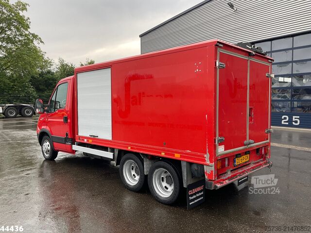 Véhicule aspirant Iveco Daily 40C18 + Veldhuizen oplegger ROM Hogedruki...