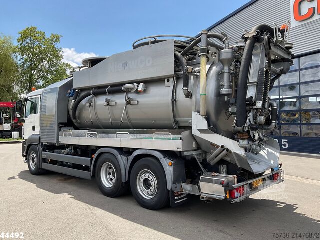 Véhicule aspirant Man TGS 28.440 FFG Flensburger 12,5m³ Saug/Spul com...