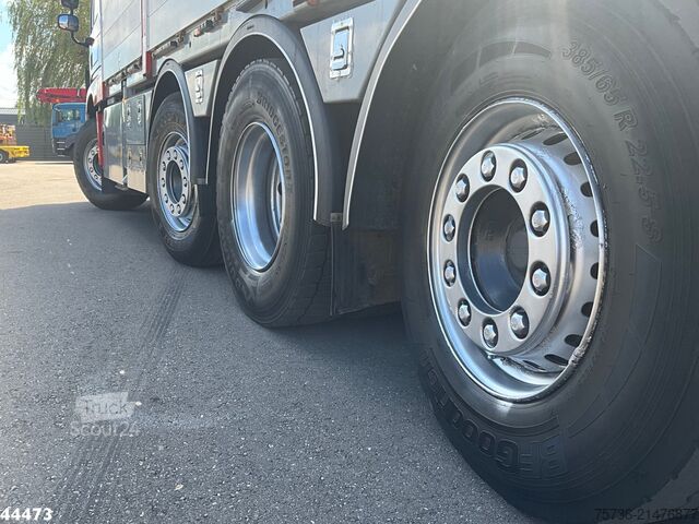 Camion-grue DAF FAQ CF 510 8x2 Euro 6 HMF 40 Tonmeter laadkraan...