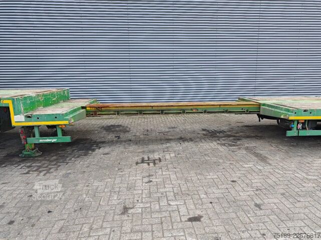 Напівнавантажувач з низьким завантаженням Meusburger MTS-4 4 Meter Extand. 80 CM Mega-Lowdeck!