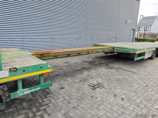 Напівнавантажувач з низьким завантаженням Meusburger MTS-4 4 Meter Extand. 80 CM Mega-Lowdeck!