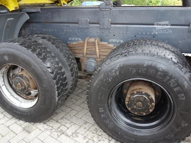 Ανατρεπόμενο φορτηγό MAN 35.414 8X4 MEILLERKIPPER,MANUAL FEULPOMP,INTARDER