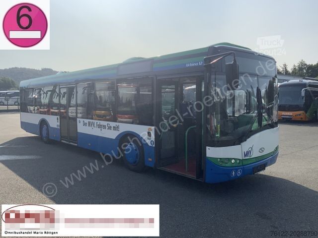 Autobus urbain SOLARIS Urbino12/Klima/O530/A20/A21/6x vorh.