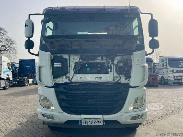 Контейнерный кран DAF CF 440 Euro 6, 6x2 , Hook, Moving axel, Lift axel