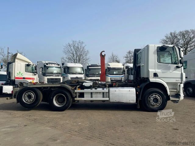 Контейнерный кран DAF CF 440 Euro 6, 6x2 , Hook, Moving axel, Lift axel