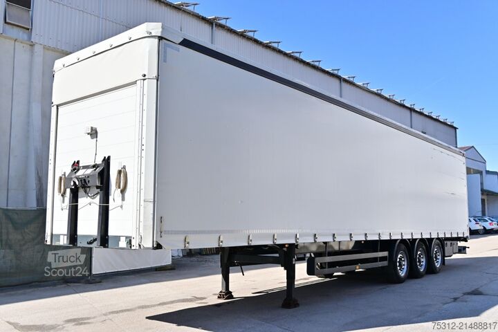 Отворено полуремарке с брезент Schwarzmueller SPA 3/E  LIftachse