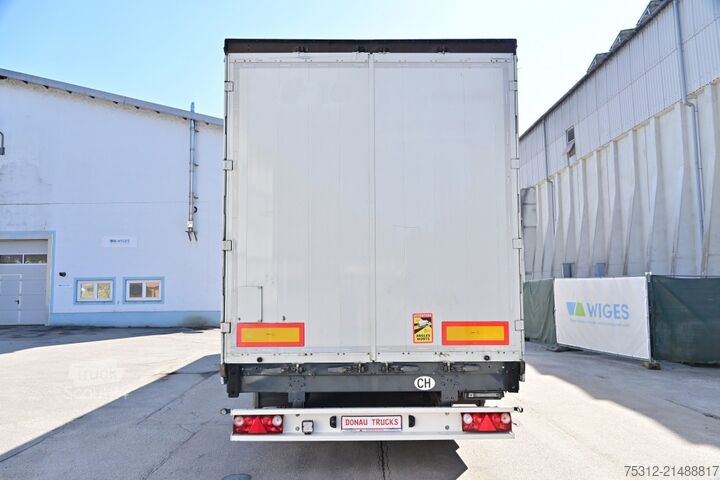 Отворено полуремарке с брезент Schwarzmueller SPA 3/E  LIftachse