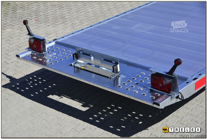 Car carrier trailer Tema Carkeeper 4820/3P- Alupaneelboden 3achs