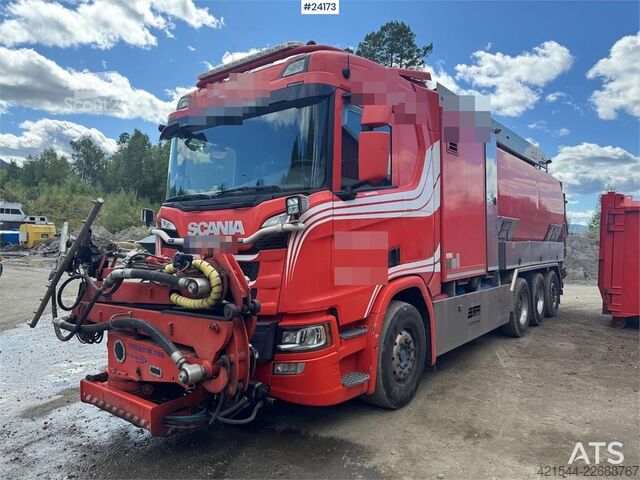 Відсмоктувач Scania R500 8x4 Vacuum / Jetting Truck