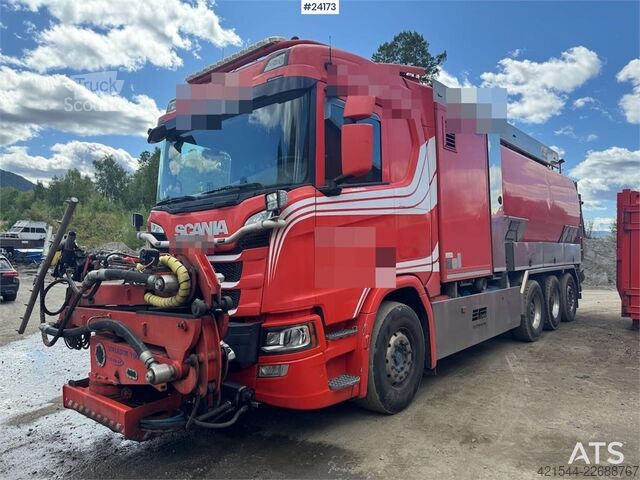Відсмоктувач Scania R500 8x4 Vacuum / Jetting Truck
