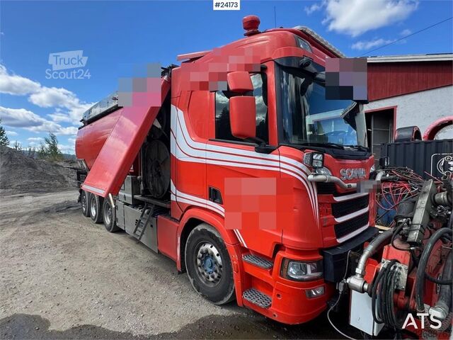 Відсмоктувач Scania R500 8x4 Vacuum / Jetting Truck