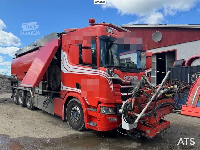 Відсмоктувач Scania R500 8x4 Vacuum / Jetting Truck