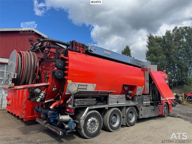 Відсмоктувач Scania R500 8x4 Vacuum / Jetting Truck