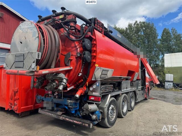 Відсмоктувач Scania R500 8x4 Vacuum / Jetting Truck