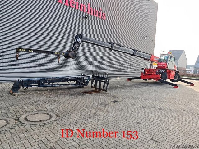 Поворотний телескопічний маніпулятор Manitou MRT 2150+ Privilege Radio Remote 3 Attechments!