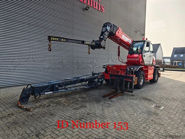 Поворотний телескопічний маніпулятор Manitou MRT 2150+ Privilege Radio Remote 3 Attechments!