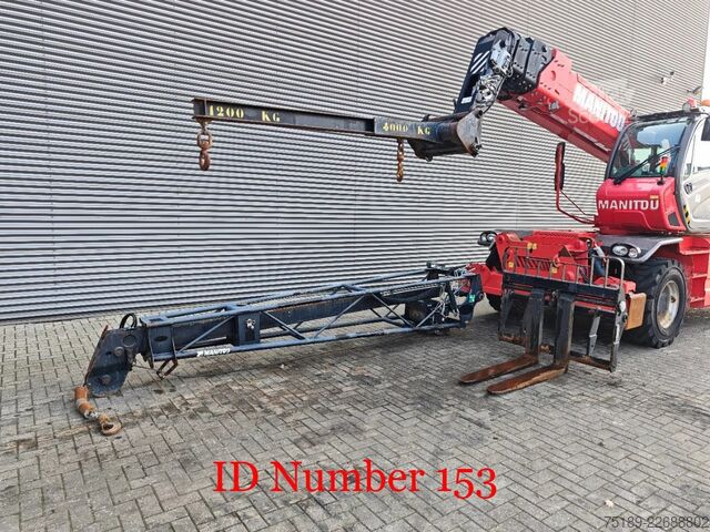 Поворотний телескопічний маніпулятор Manitou MRT 2150+ Privilege Radio Remote 3 Attechments!