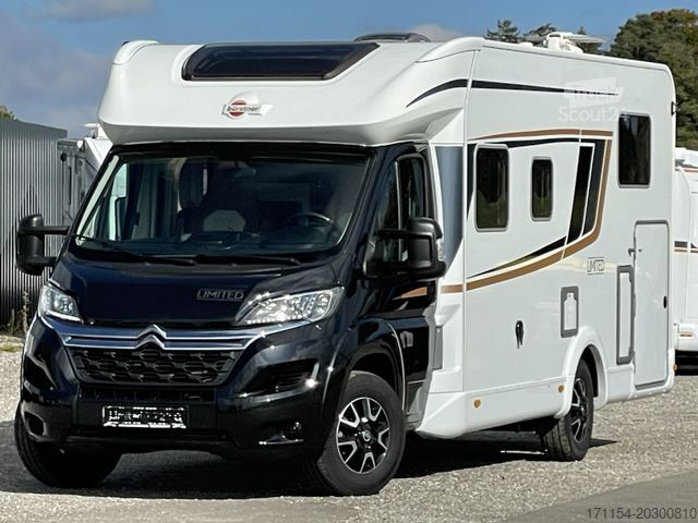 Half-integraal camper BÜRSTNER Limited T 727 face to face,Hubbett,SAT