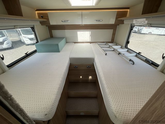 Half-integraal camper BÜRSTNER Limited T 727 face to face,Hubbett,SAT