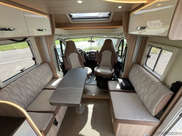 Half-integraal camper BÜRSTNER Limited T 727 face to face,Hubbett,SAT