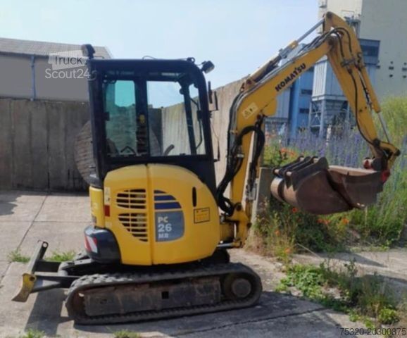 Minibagger KOMATSU PC 26 MR - 3
