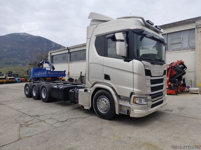 φορτηγό με επίπεδη καρότσα SCANIA R 540