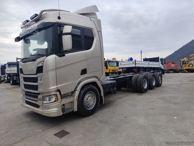 φορτηγό με επίπεδη καρότσα SCANIA R 540