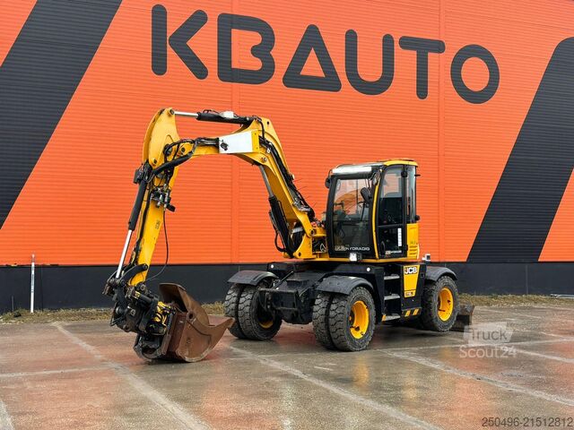 Wheel excavator JCB Hydradig 110W 2 BUCKETS / TILTROTATOR / AC / CE...