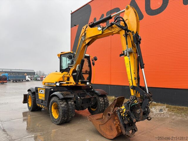 Wheel excavator JCB Hydradig 110W 2 BUCKETS / TILTROTATOR / AC / CE...