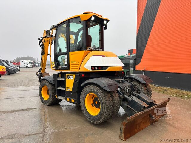 Wheel excavator JCB Hydradig 110W 2 BUCKETS / TILTROTATOR / AC / CE...