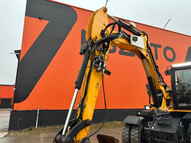 Wheel excavator JCB Hydradig 110W 2 BUCKETS / TILTROTATOR / AC / CE...