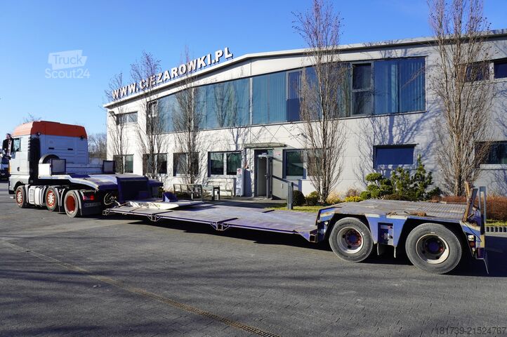 Alçak platform CAMRO CN 26.20B low-bed semi-trailer/ Tiefbett