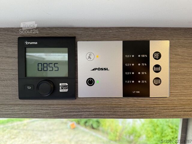 Obytný vůz PÖSSL Roadcruiser Evolution 160PS ,SAT/TV,Solar,AHK,FT