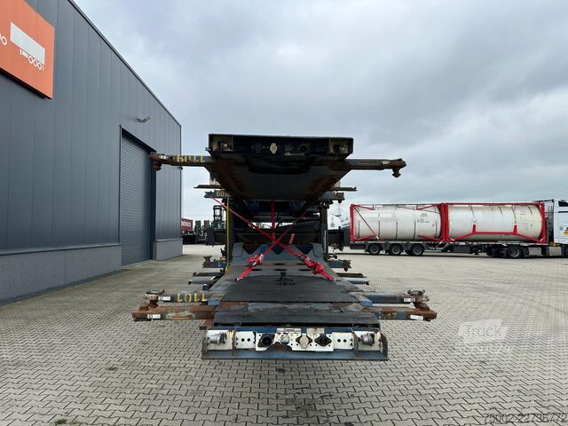 Transport af containere Krone stack of 3x 2013/2014 KRONE 40FT/45FT chassis /...