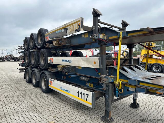 Transport af containere Krone stack of 3x 2013/2014 KRONE 40FT/45FT chassis /...