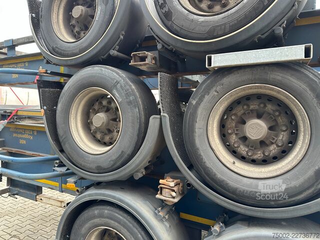 Transport af containere Krone stack of 3x 2013/2014 KRONE 40FT/45FT chassis /...