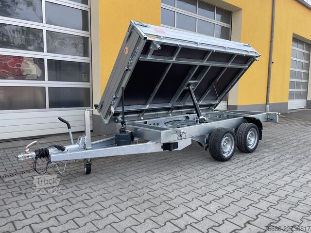 Samooskrba 3 strani Saris 306cm x 170cm 2,7T 3-Seitenkipper Tandem