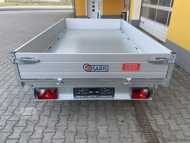 Samooskrba 3 strani Saris 306cm x 170cm 2,7T 3-Seitenkipper Tandem