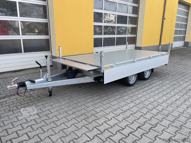 Samooskrba 3 strani Saris 306cm x 170cm 2,7T 3-Seitenkipper Tandem