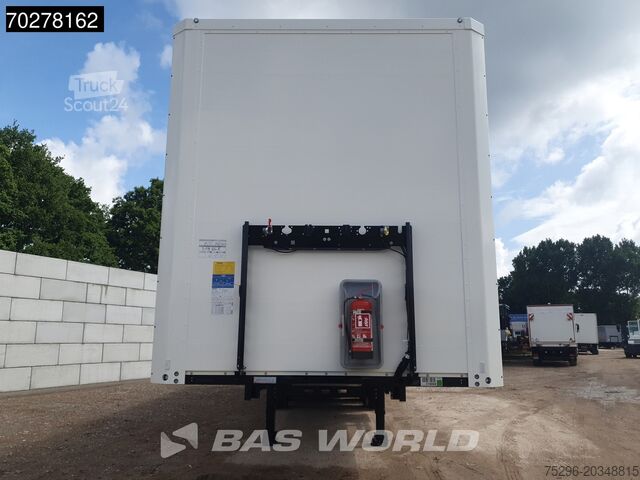 Gesloten bak Kögel S24-1 NEW Liftachse