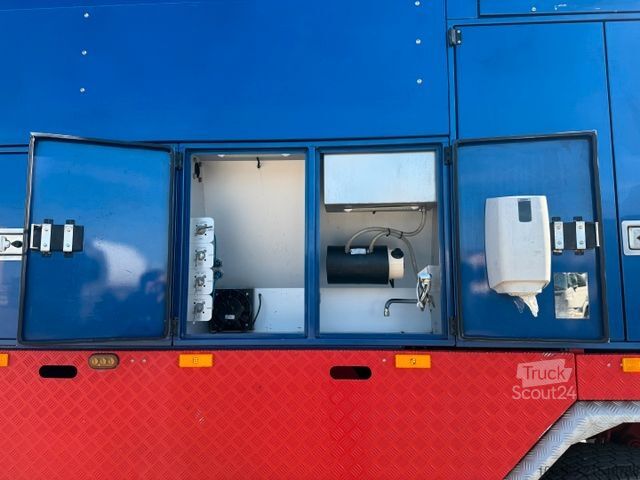 Vacuum tank truck MERCEDES-BENZ Actros 4151 8x8 V8 Hvidtved Larsen RECycler 410