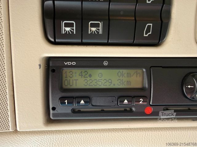 Vacuum tank truck MERCEDES-BENZ Actros 4151 8x8 V8 Hvidtved Larsen RECycler 410