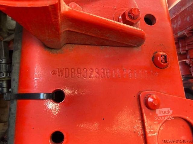 Vacuum tank truck MERCEDES-BENZ Actros 4151 8x8 V8 Hvidtved Larsen RECycler 410