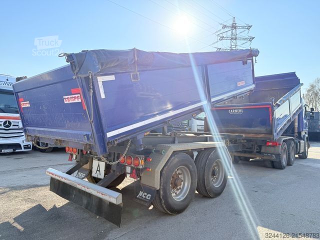Dreiseitenkipper Anhänger KEMPF THKD 18/3-Seitenkipper-Alu+Stahlboden/TÜV/18t