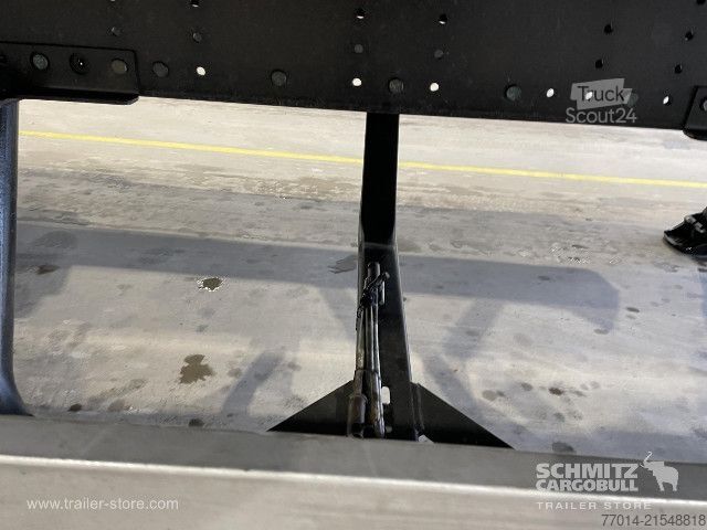 Open semitrailer with tarp Schmitz Cargobull Curtainsider Mega